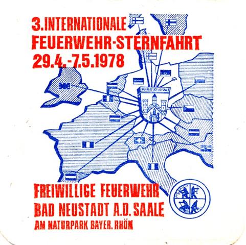 bad neustadt nes-by bayern quad 2b (185-feuerwehr sternfahrt 1978-blaurot)